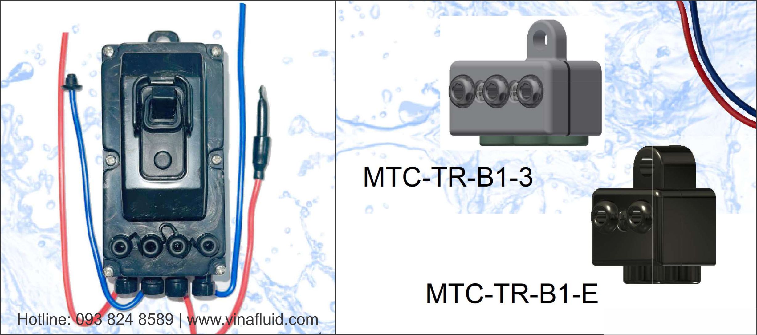 Cầu đấu kín nước TANGENT MTC-TR-3S-E và cầu đấu liên thông
