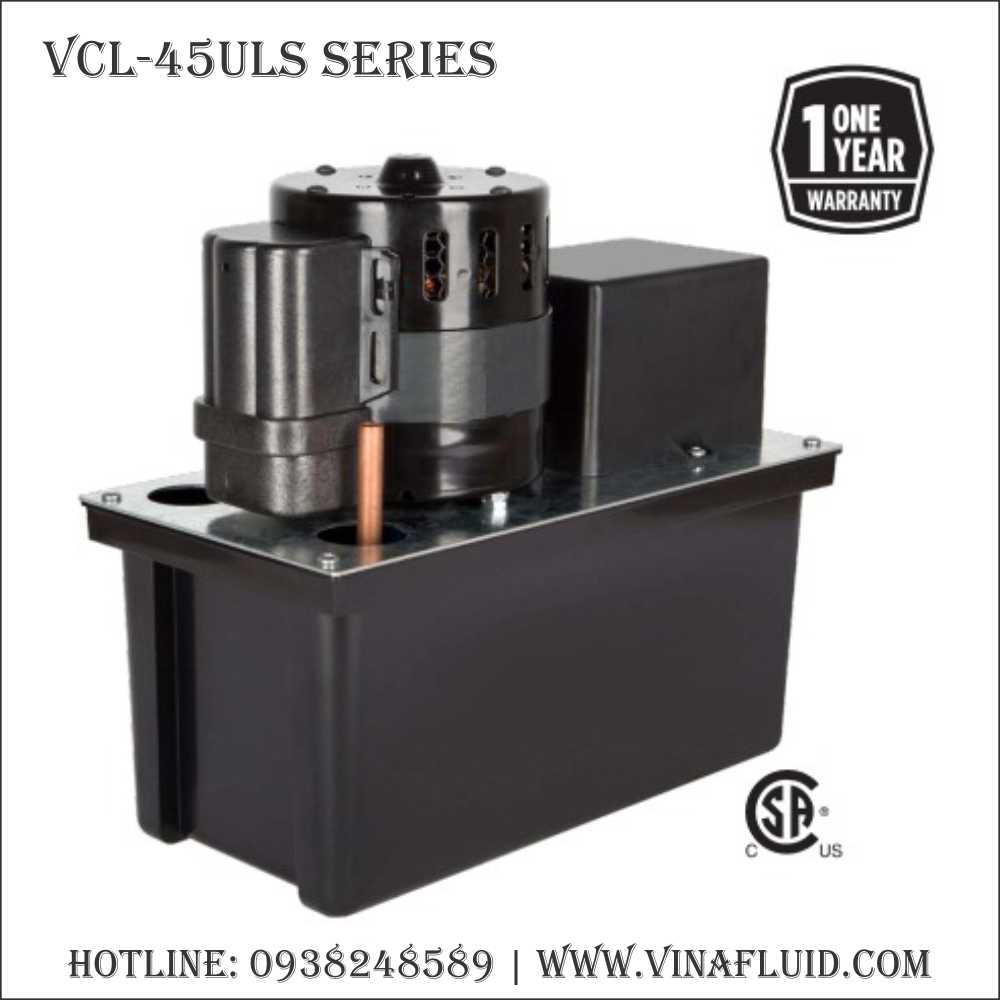 Bơm nước ngưng tụ Little Giant VCL-45ULS | Condensate pump