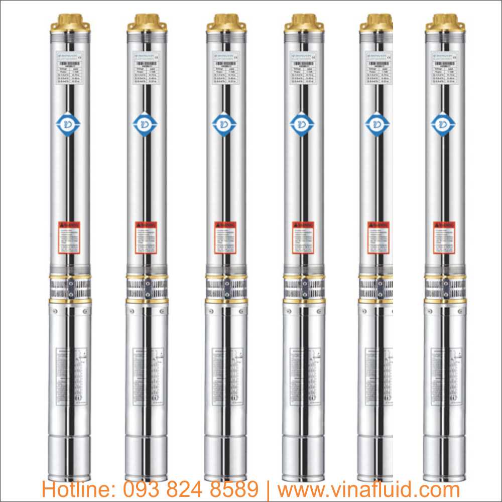 Bơm chìm giếng khoan DongYin cỡ 3 inch