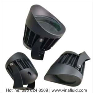 Đèn chiếu cột LED có mũ 12/24V/220V