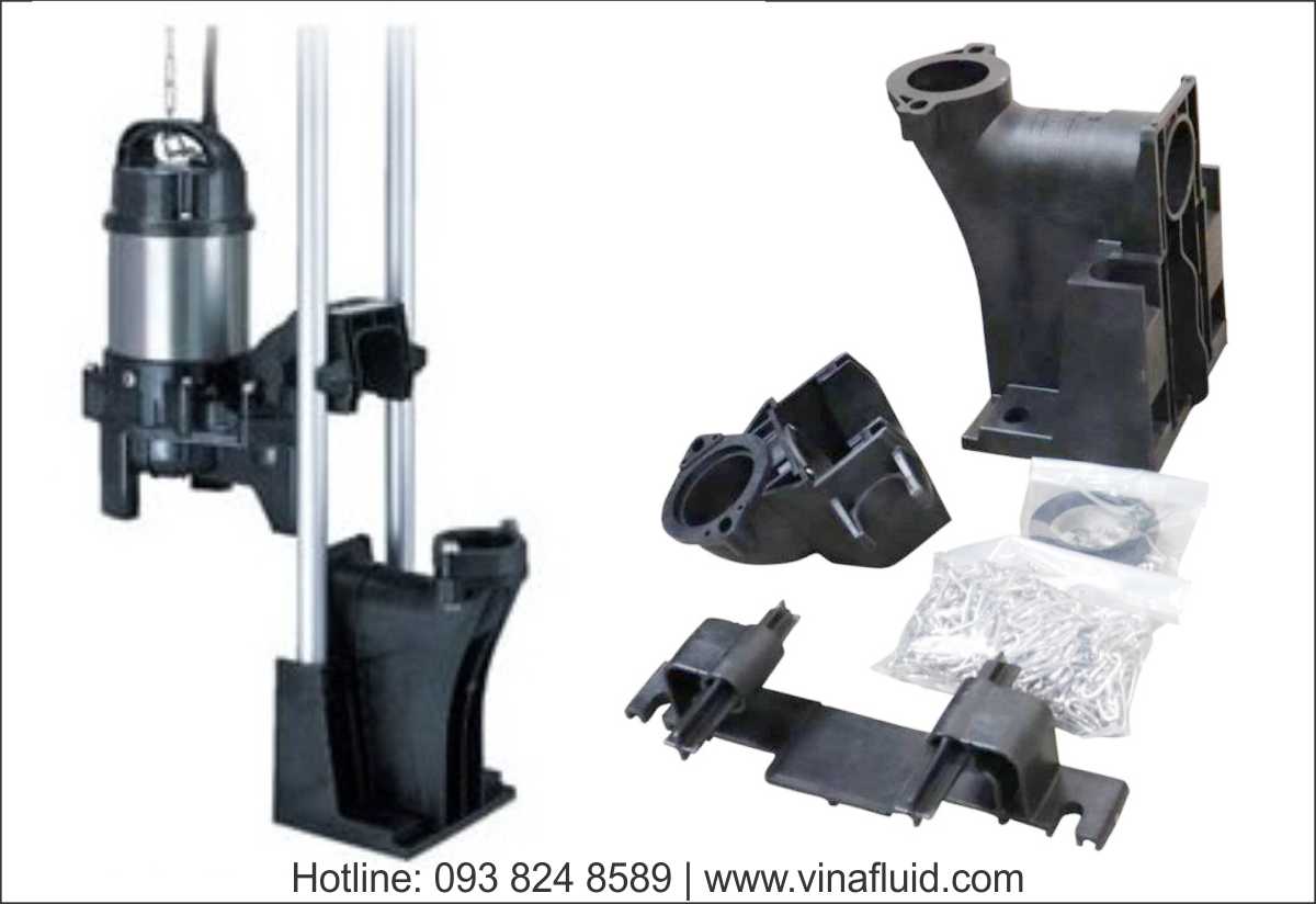 Auto Coupling máy bơm chìm Tsurumi TOK4-A