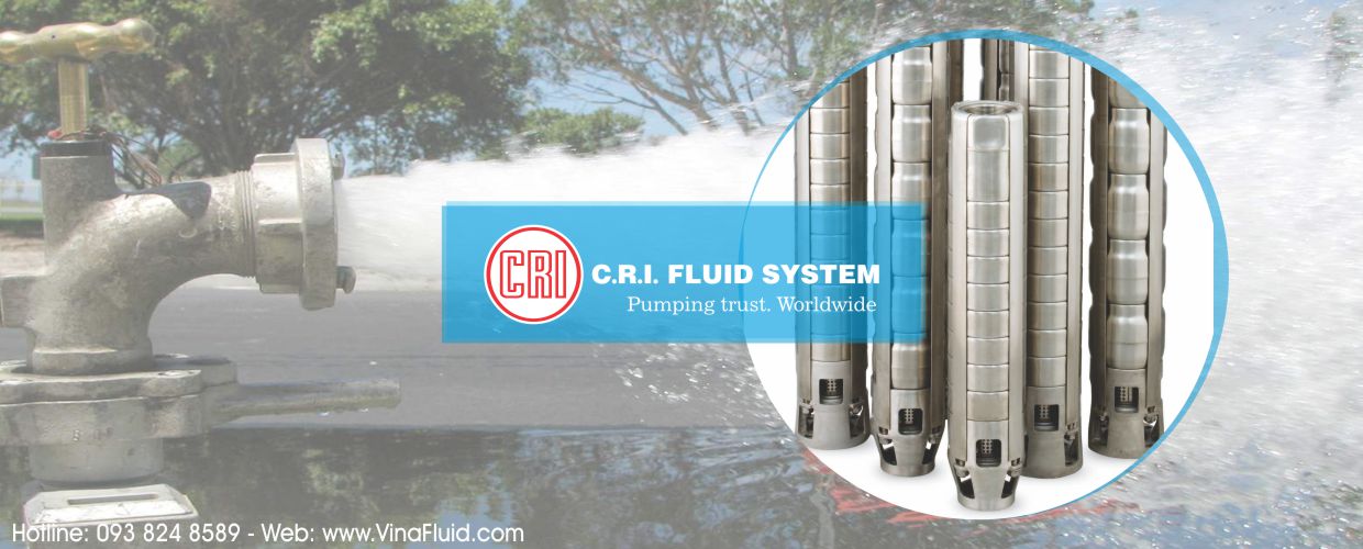 Guồng máy bơm nước giếng khoan CRI 4 đến 10 inch India Made