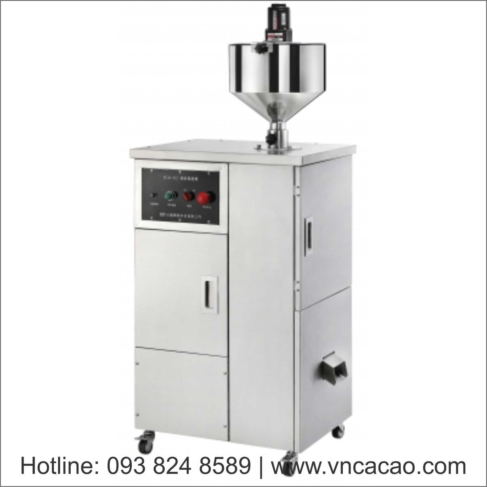 Máy Nghiền Bể và Tách Vỏ Lụa Hạt Ca Cao NCM-102